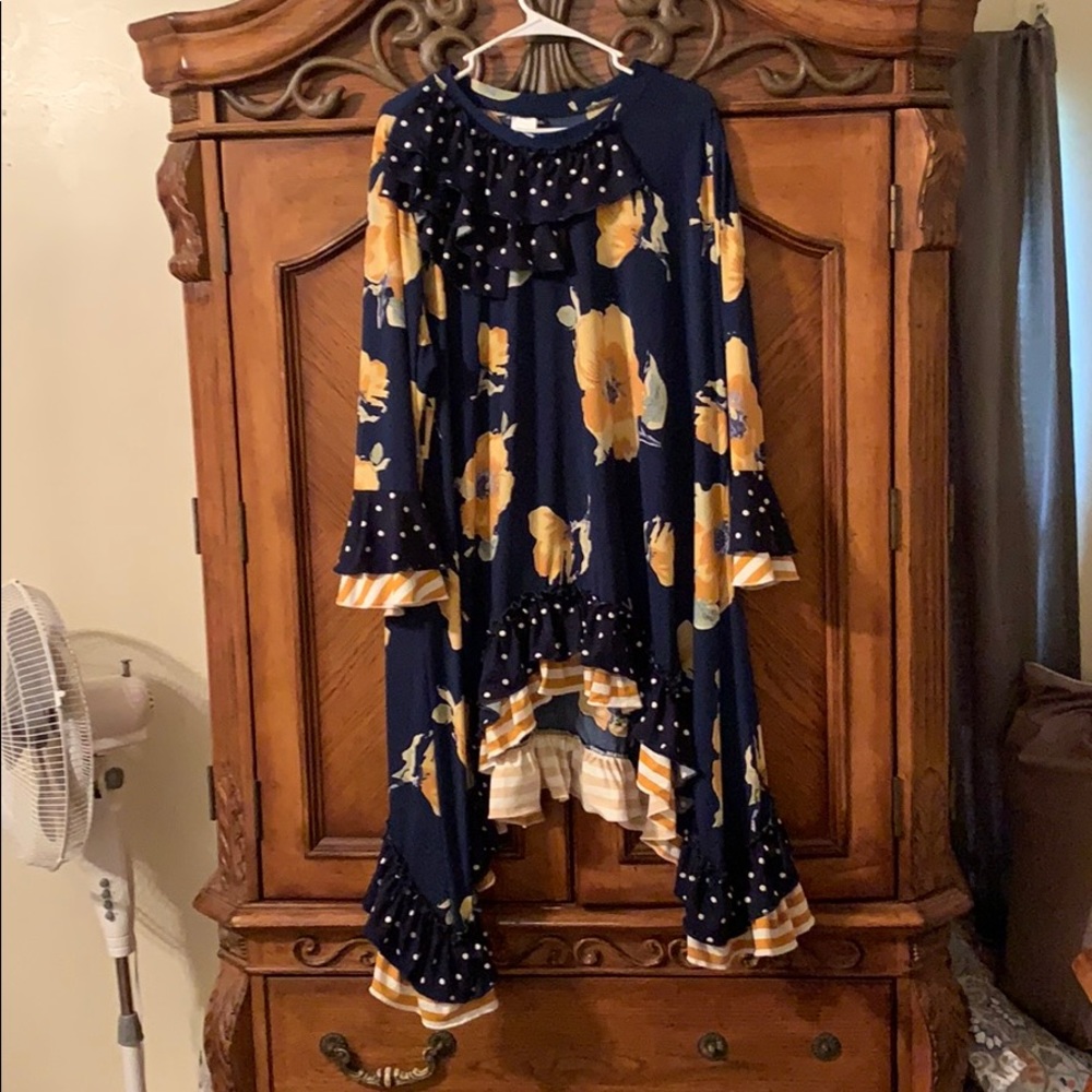 Custom made outfit from pins and needles